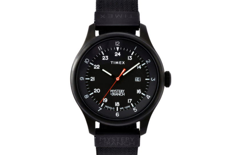 タイメックス×ミステリーランチのコラボ時計は、どこをとってもスペシャルな1本。