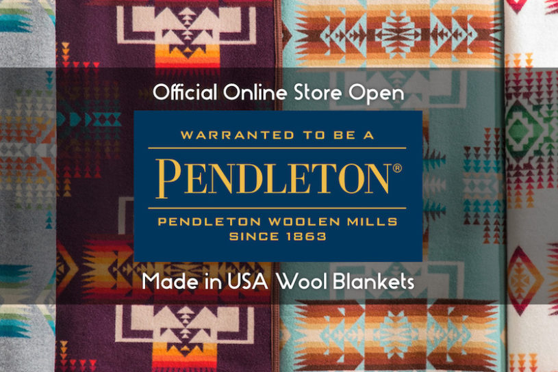 ペンドルトンの公式オンラインショップがオープン。5月末までキャンペーンも実施！