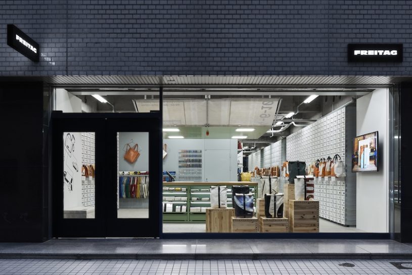 リユースバッグでおなじみフライターグの新店舗が、大阪にオープン。