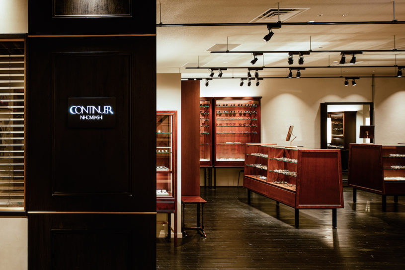 恵比寿の眼鏡セレクトショップ「コンティニュエ」の新店舗が、日本橋にオープン。