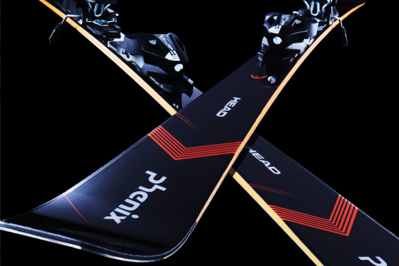 スキーブランド同士が鮮烈のコラボ。phenix × HEADによる漆黒のスキー板が限定発売。