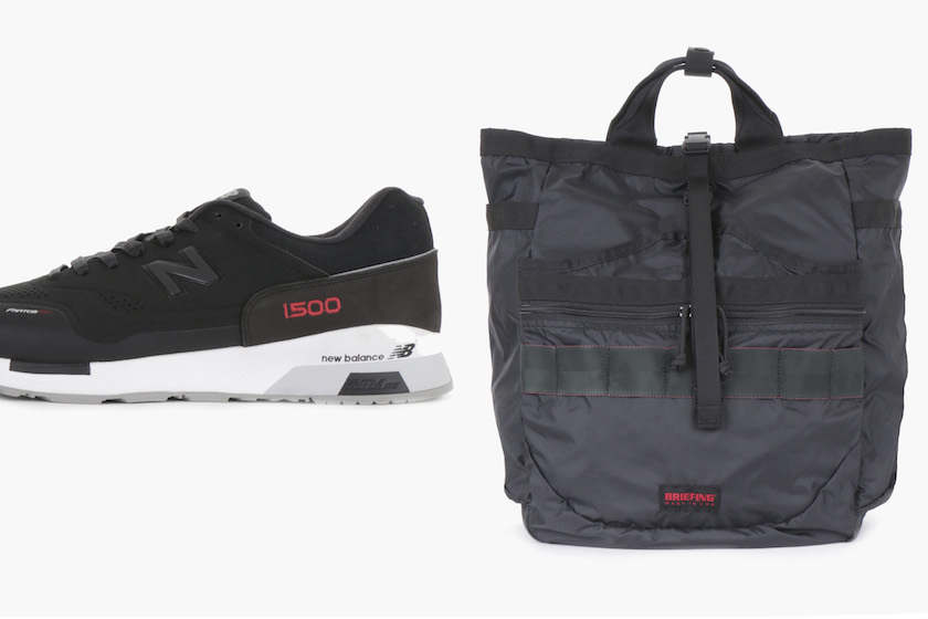 廃盤美品！BRIEFING×NewBalance　AT MESSNGER　黒 中古・古着通販】NEW BALANCE (ニューバランス) レザースニーカー