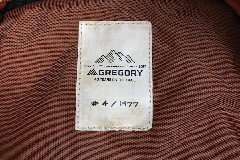 祝40周年! GREGORY創業当時のデイパック復刻版を1977個リリース！