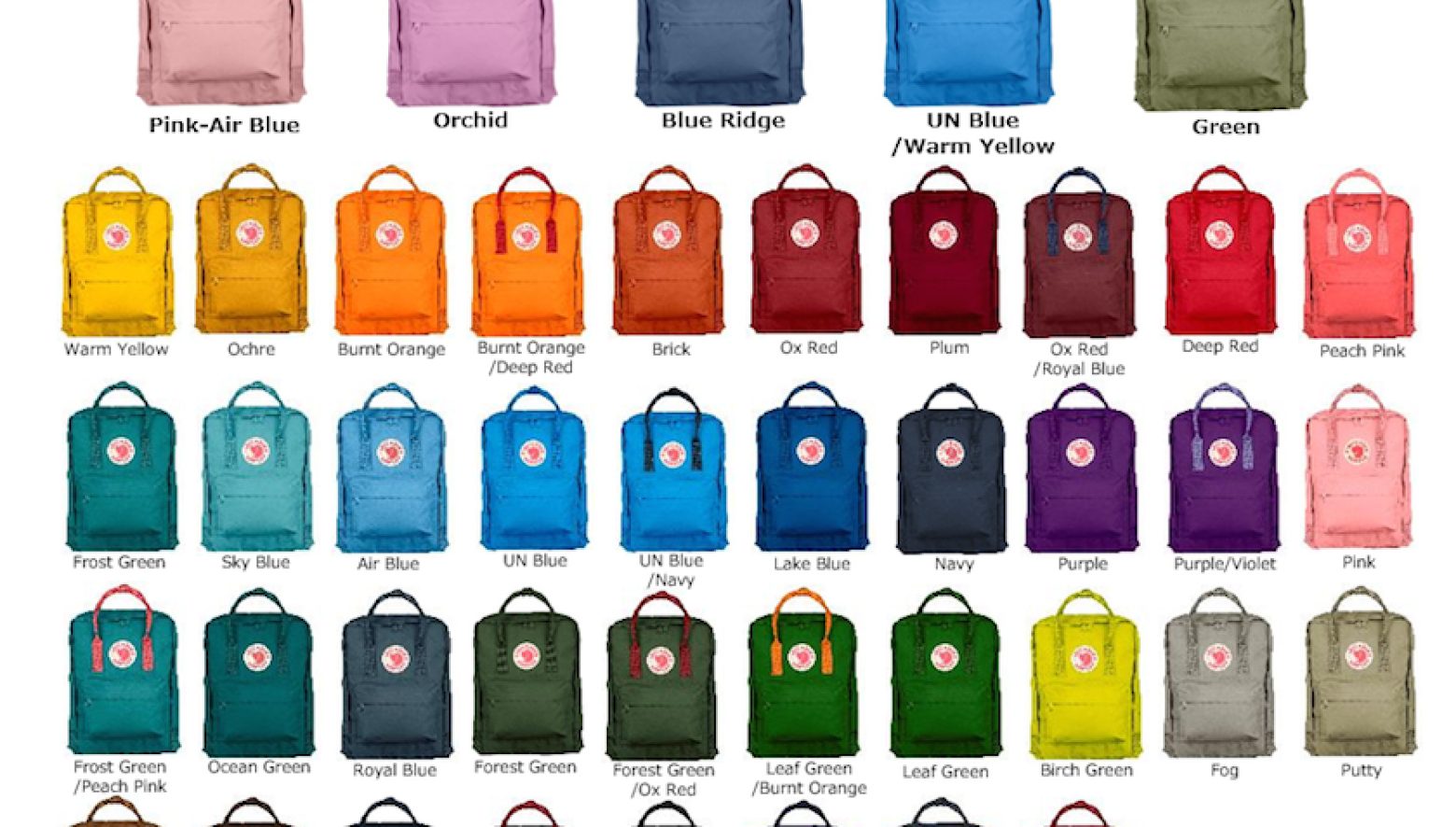 カンケンバッグが今季、新色5色を加えた過去最多の全43色で展開！