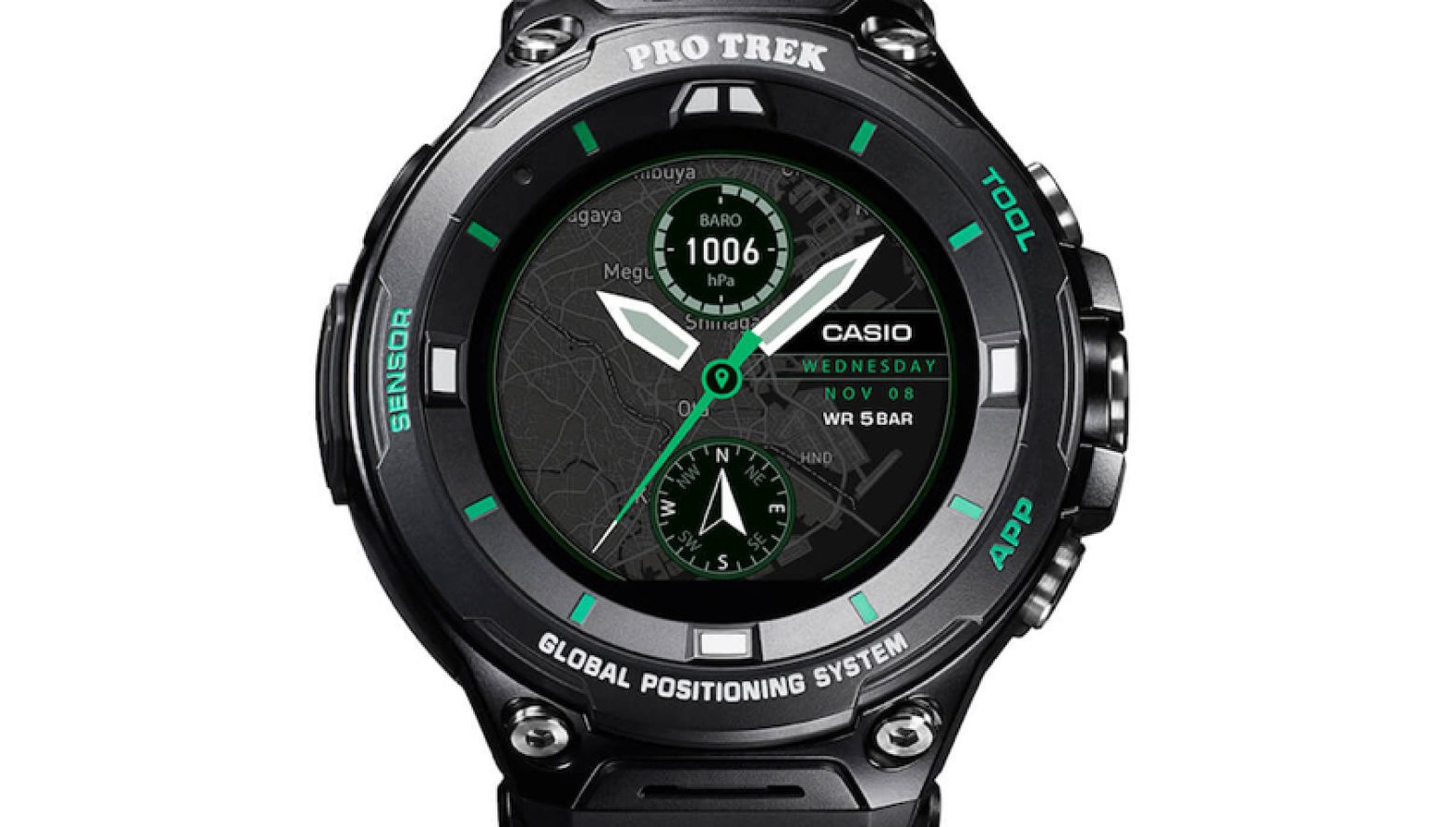 casio pro trek 人気 smart wsd-f20x ベルト