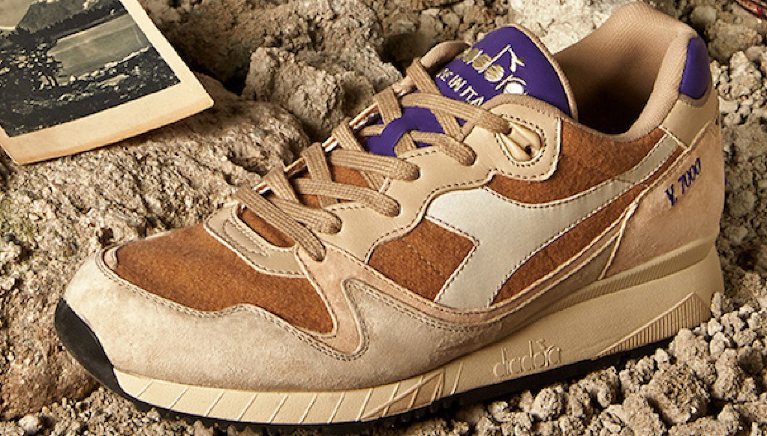 山岳部隊のユニフォームを模した、ディアドラのイタリア産美配色