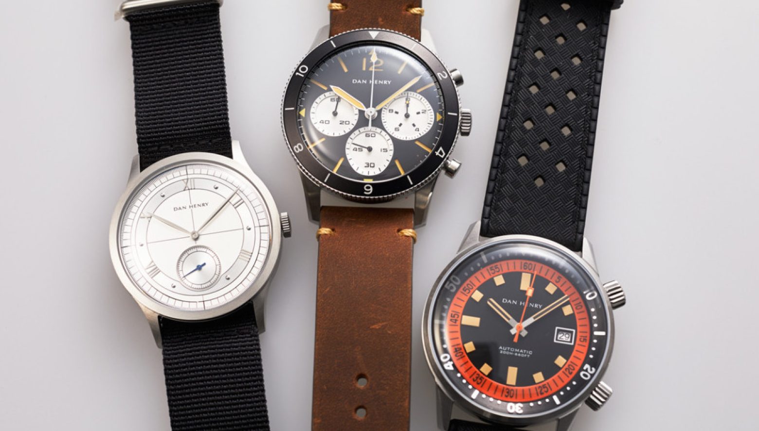 ヴィンテージ感ただよう新鋭ウォッチブランド「DAN HENRY」日本上陸