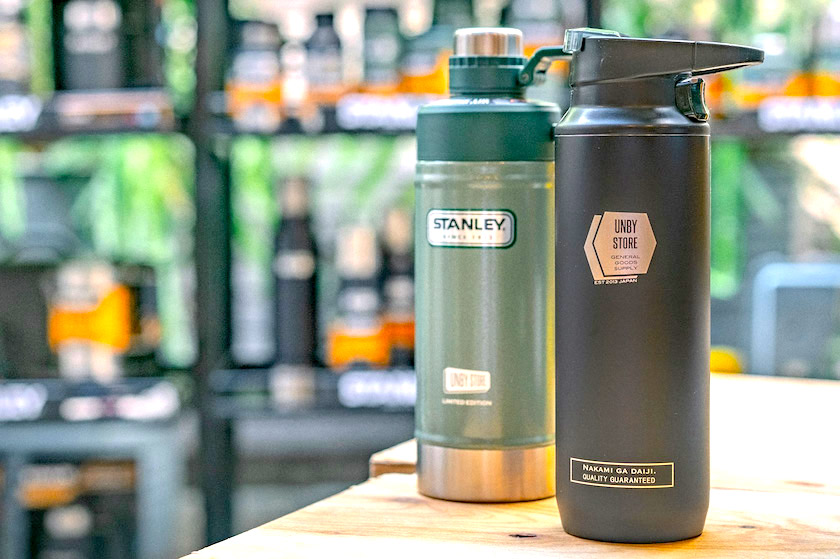 スタンレーボトルが90型も並ぶ大規模ポップアップストアが、UNBY