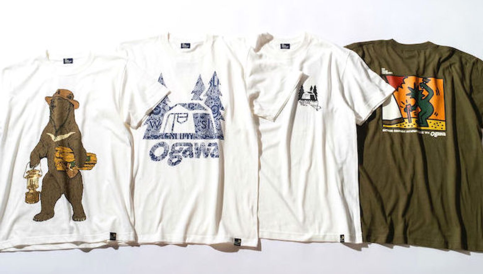 ogawa × go slow caravanのコラボTが秀逸!! あの“キャンパークマ”も進化？