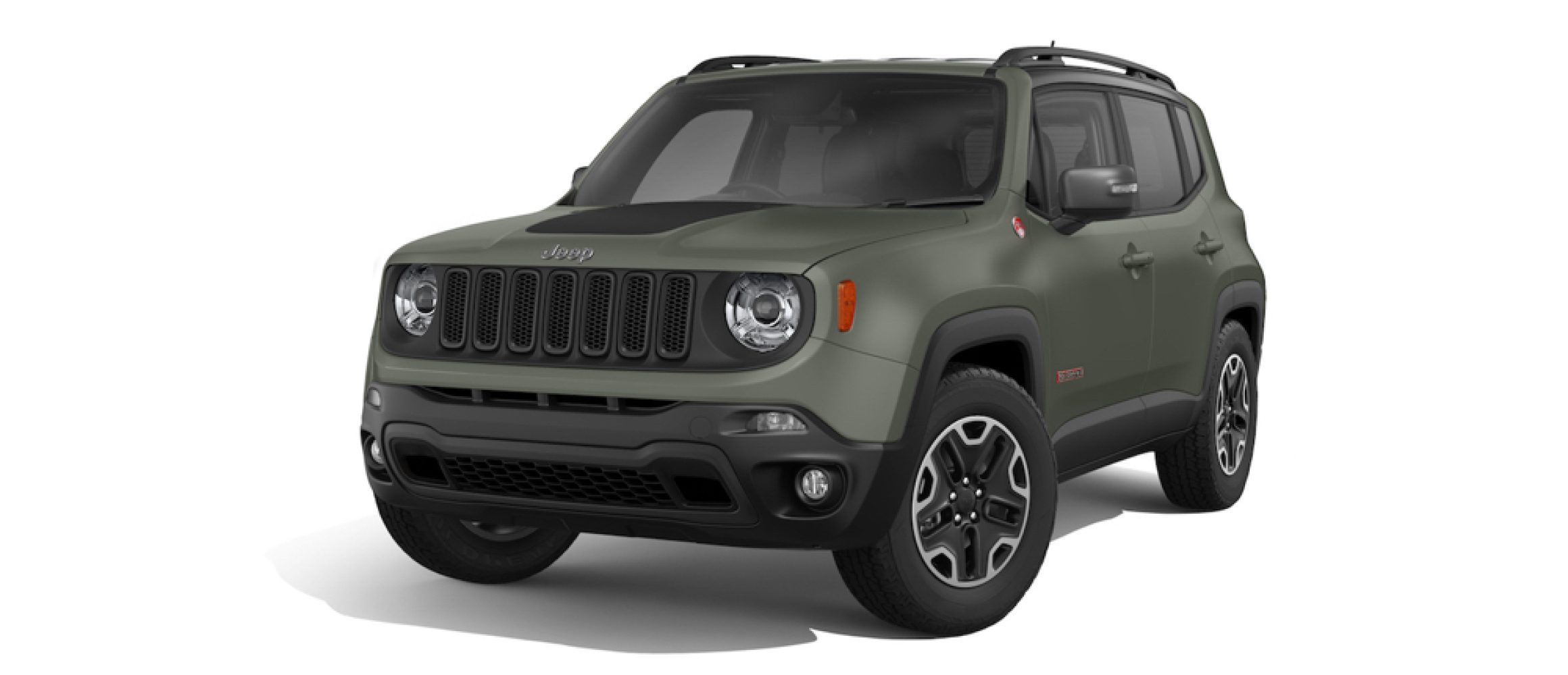 ジープ・レネゲードに、ミリタリーテイストな限定車「Renegade Matte