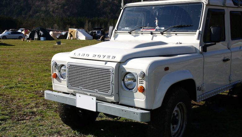 ヨシミさん（Land Rover／ランドローバー・ディフェンダー110）-GO OUT CAMP 冬 2018-