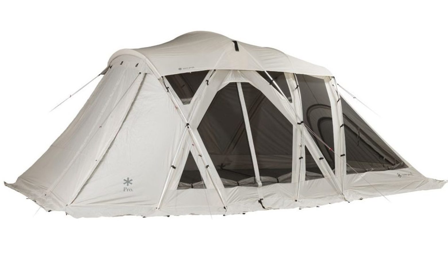 スノーピークの人気定番シェルターが、ラグジュアリーなアイボリー