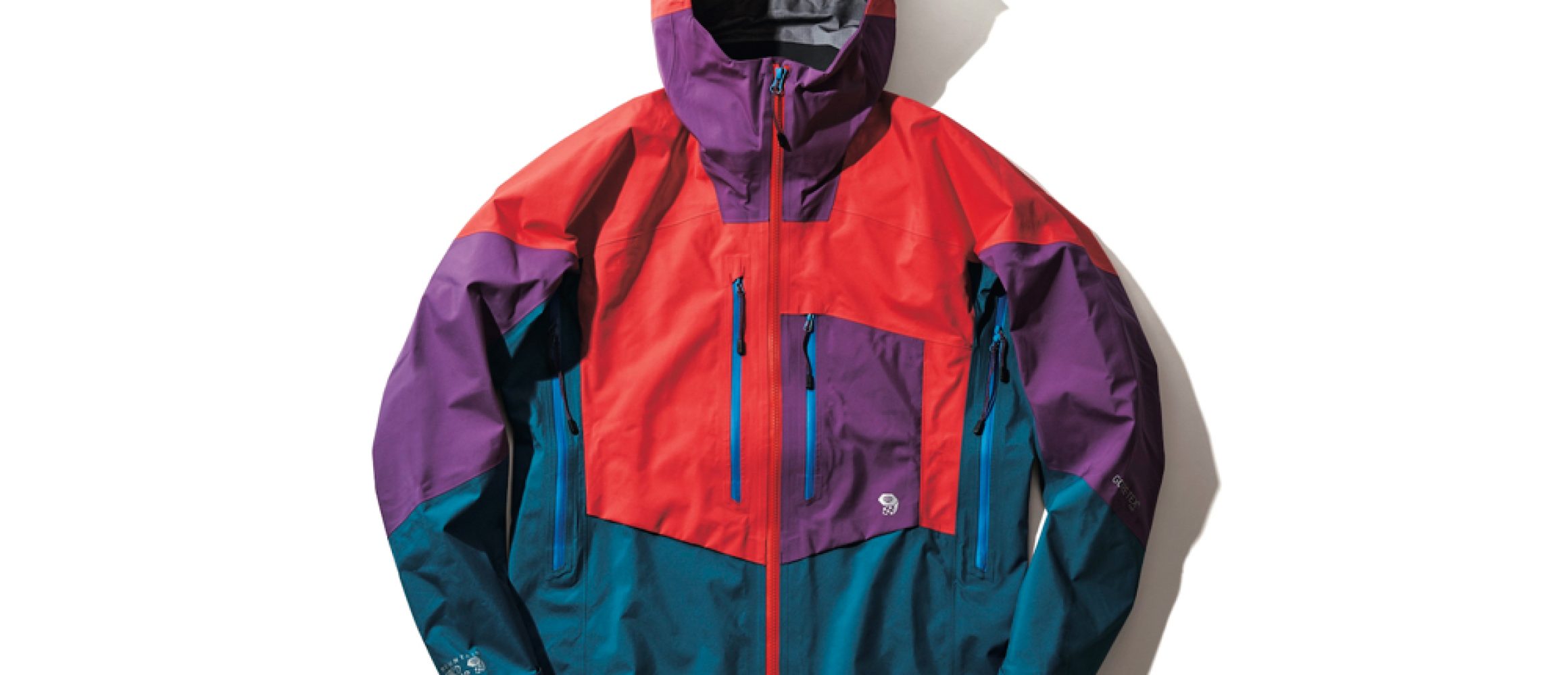 マウンテンハードウェア創業時のカラーを配色した、ゴアテックスJKTは