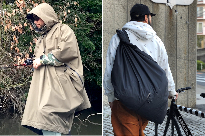 トートバッグに変身するポンチョ!? フェスで活躍必至なトップバナナ