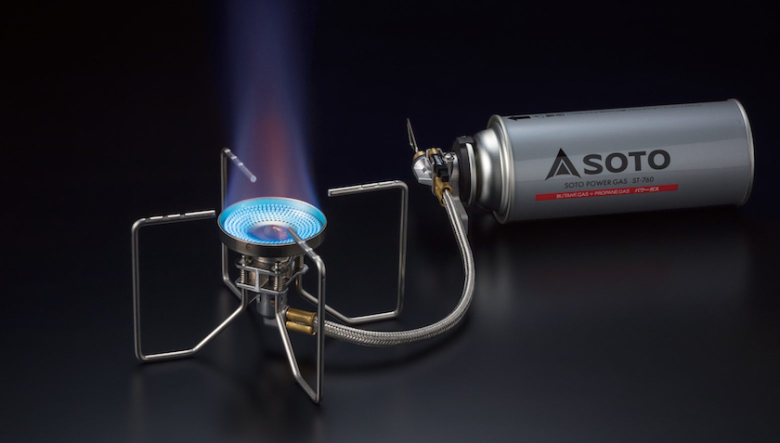 ソロキャンパー必見！ マイクロレギュレーター採用で山でも使える