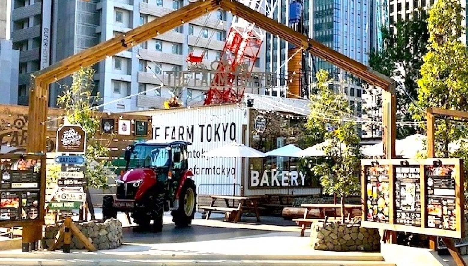 東京駅からすぐ！ 本格BBQや特製スイーツも楽しめる野外ビアテラス誕生