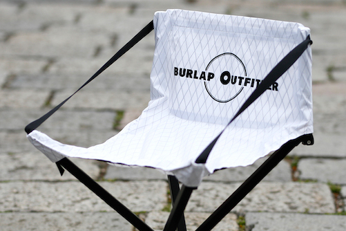 バリスティクスの機能美チェアが、バーラップアウトフィッター別注で