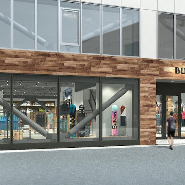 【非売品・激レア】BURTON バートン 正規店舗　木製看板 Burton-Flagship-Osaka-Exterior