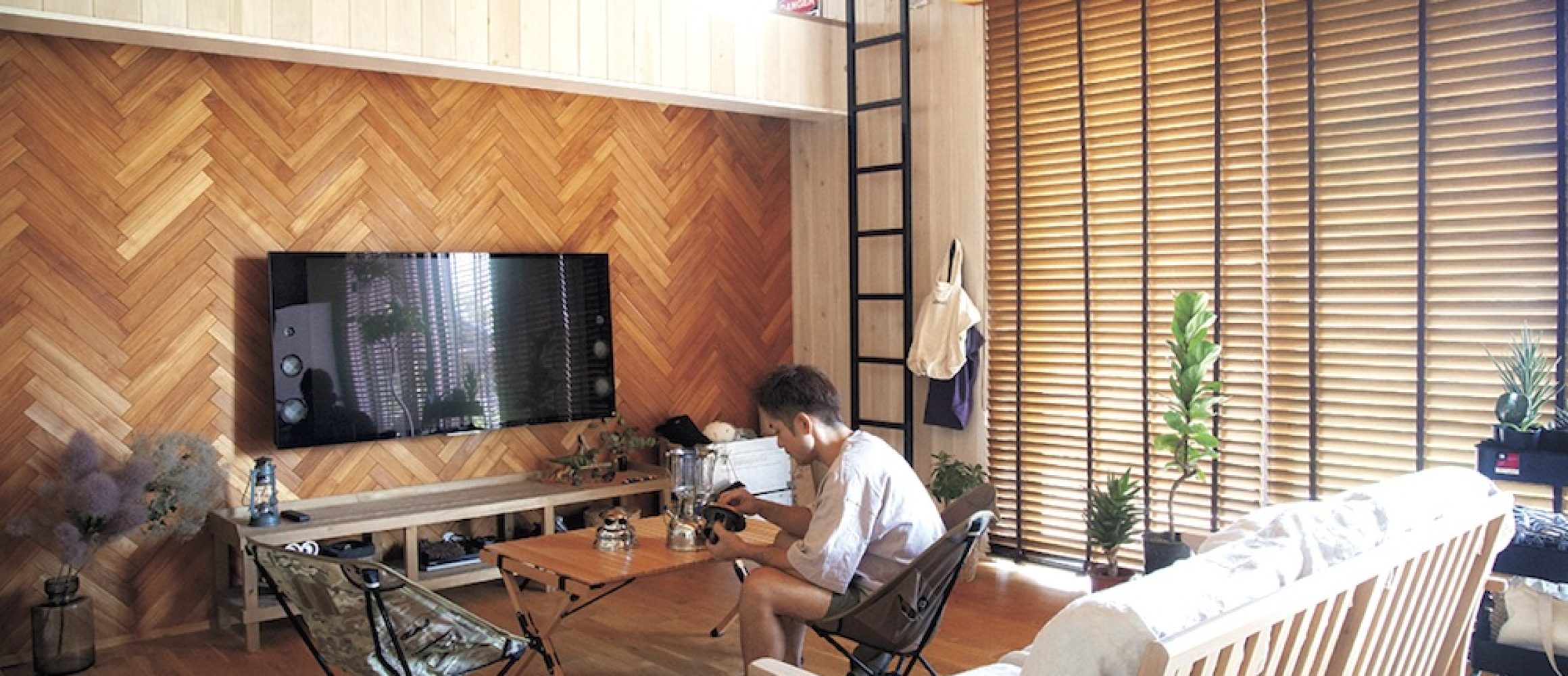 キャンプの延長で日常を送る 将来を見据えた平屋の一戸建 おしゃれアウトドア的マイホームstyle 1 アウトドアファッションのgo Out