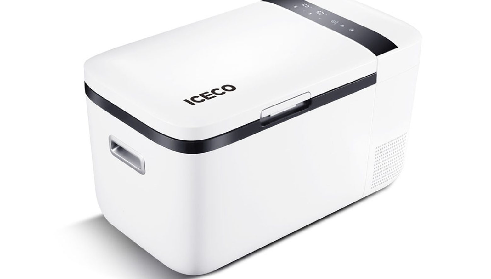 キャンプで使えるコンパクトな冷凍・冷蔵庫を発見！ 近未来的ルックス