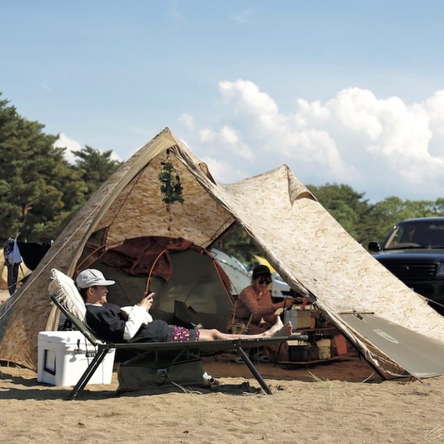 無骨過ぎない、テイストミックスなレイアウト。-GO OUT CAMP