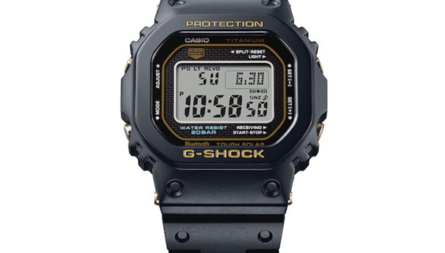 フルメタルでG-SHOCK初号機を再現した人気シリーズにチタンモデルが