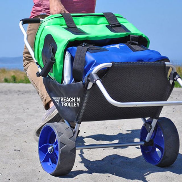 シアトルスポーツの大径タイヤ付きカートが、BBQ・釣り・キャンプで大