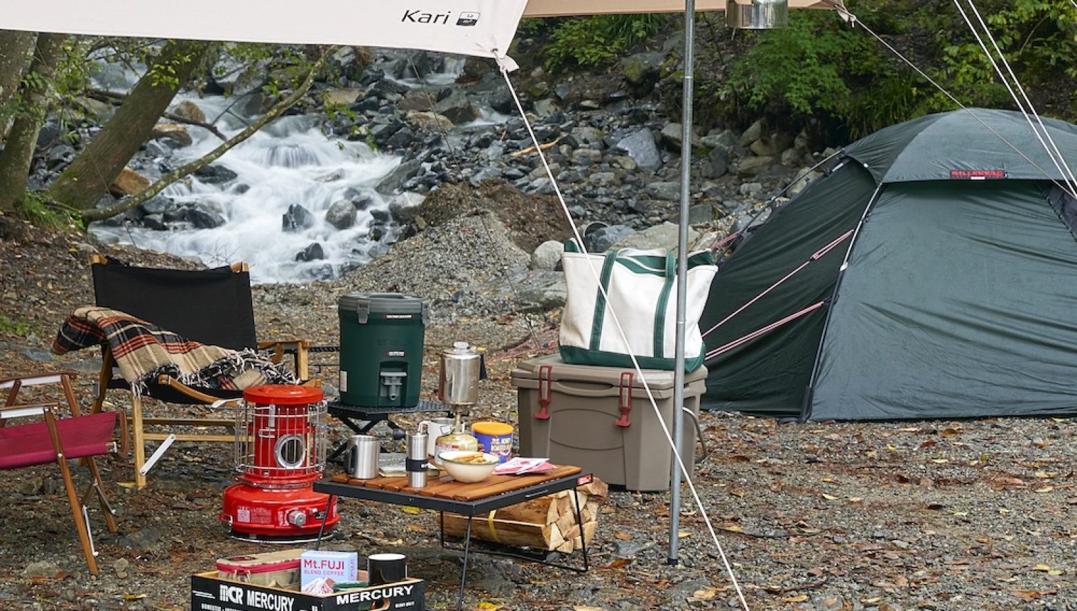 秋冬キャンプを快適に！ アルペンアウトドアーズで揃う“ホット”なギア