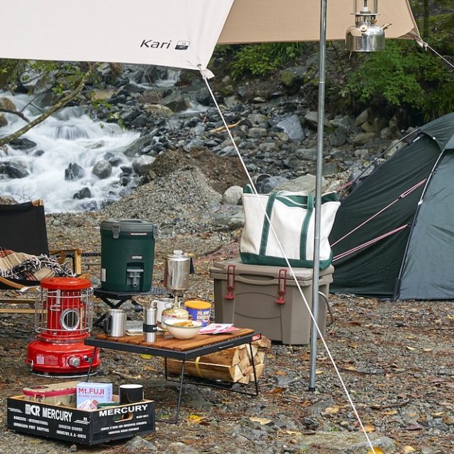 秋冬キャンプを快適に！ アルペンアウトドアーズで揃う“ホット”なギア