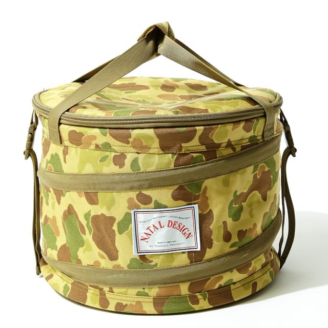 NATAL DESIGN charcoal container CAMO
