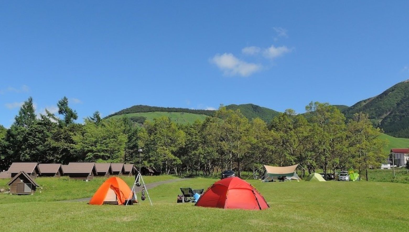 温泉入り放題！大分くじゅう連山に構える絶景スポット「泉水キャンプ村