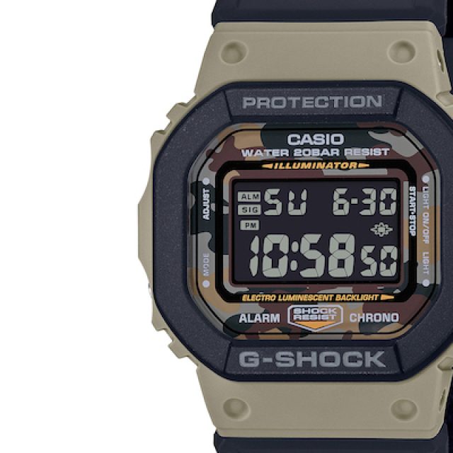 期間限定60％OFF! G-SHOCK ミリタリーブラック DW-5600