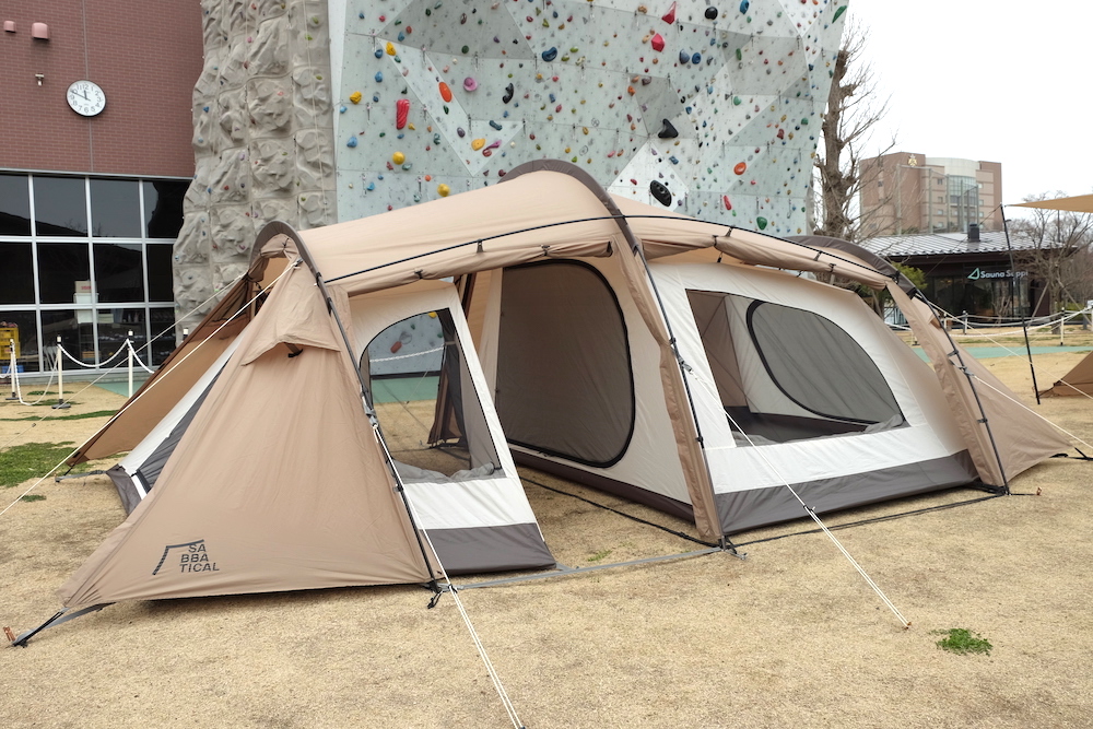 サバティカルの新型テントがついにお披露目！ 今回も完売必至の傑作
