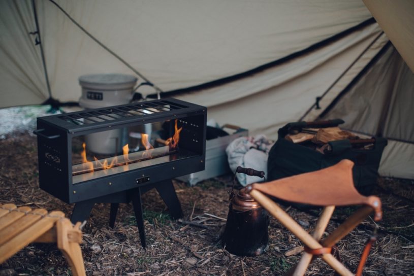 キャンプオーパーツのテント暖炉が話題沸騰！ 煙突レス仕様って実際 
