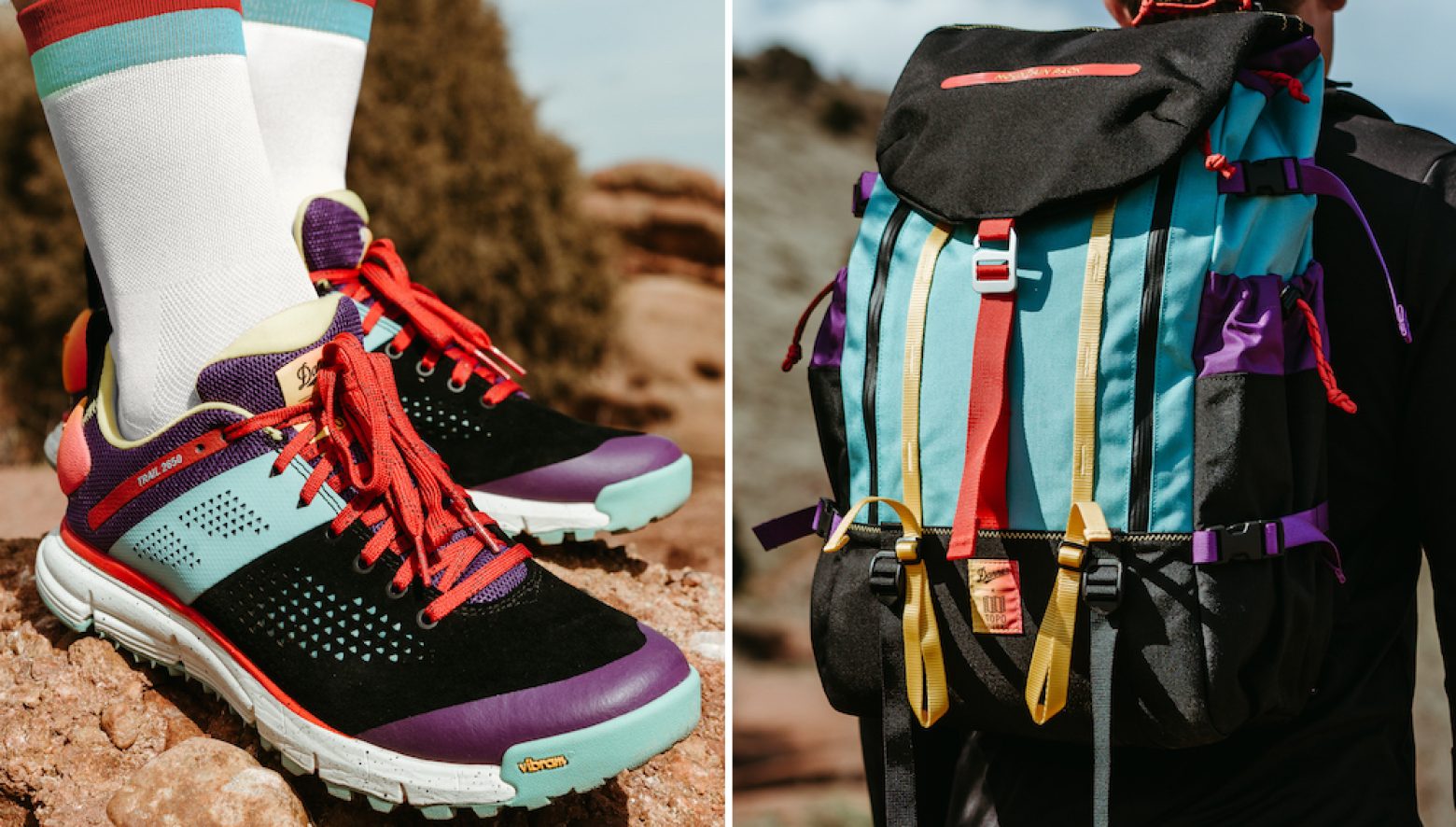 トポデザイン×ダナーの名コラボ第3弾！ 90's風味なマルチカラーがソソ