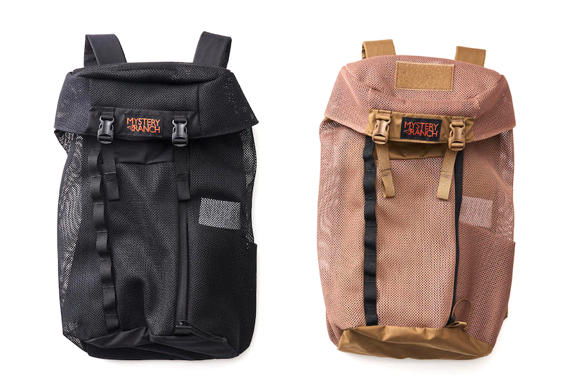 メッシュボディが新鮮!! ミステリーランチの別注バックパックが人気 