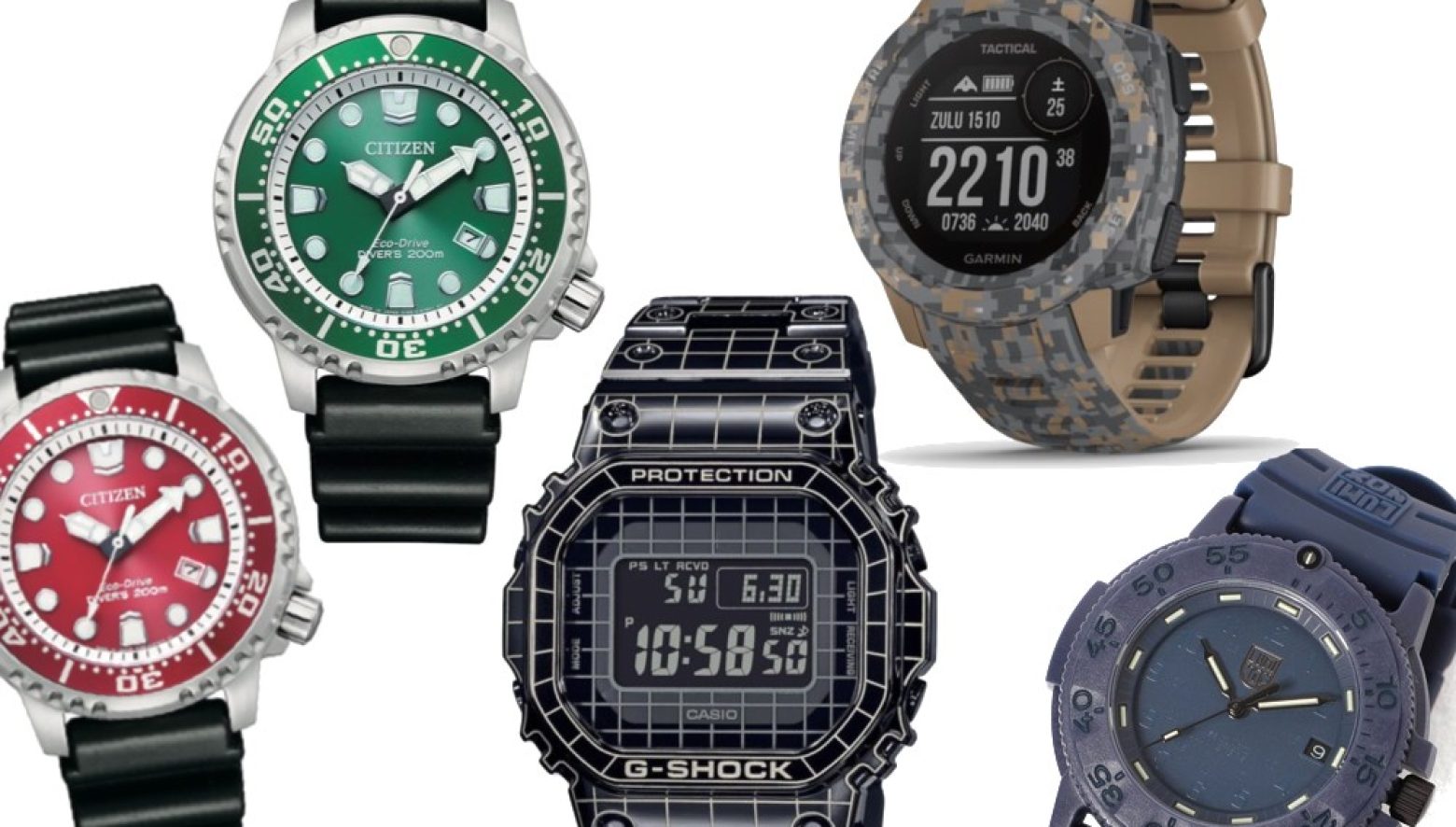 この夏欲しい、アウトドア時計。2020年最新8モデルをピックアップ
