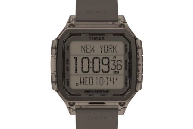 タイメックスの人気タフウォッチに、よりカジュアルなクリアカラーが