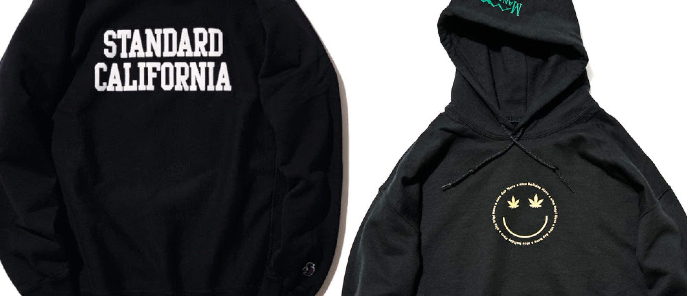 スタンダードカリフォルニア GO OUT 限定 スウェット ブラック M 2025