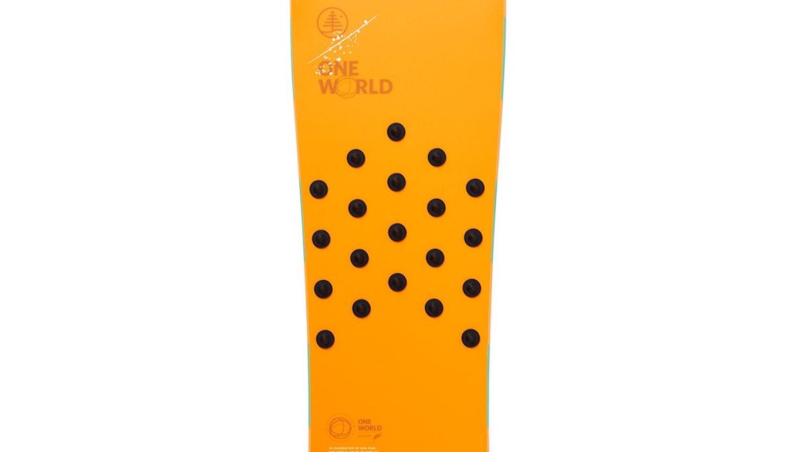 Burton One World Backseat Driver Pow Surfer 140cm Orangeのコピー2