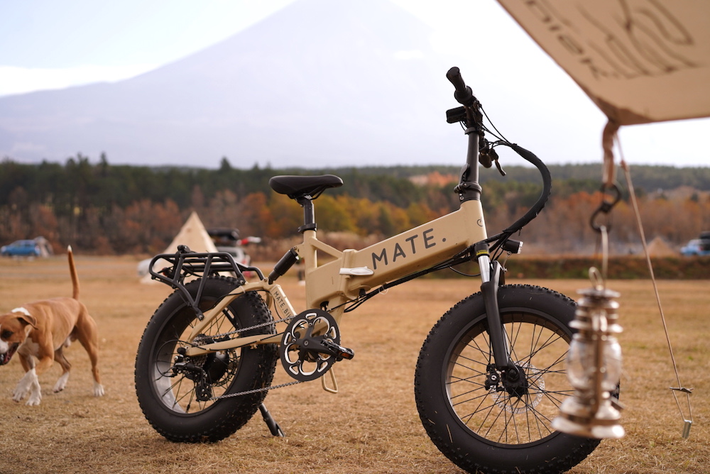 e-BIKEの注目株「メイトバイク」が日本上陸！ 折りたたみ式でMTB並みに 
