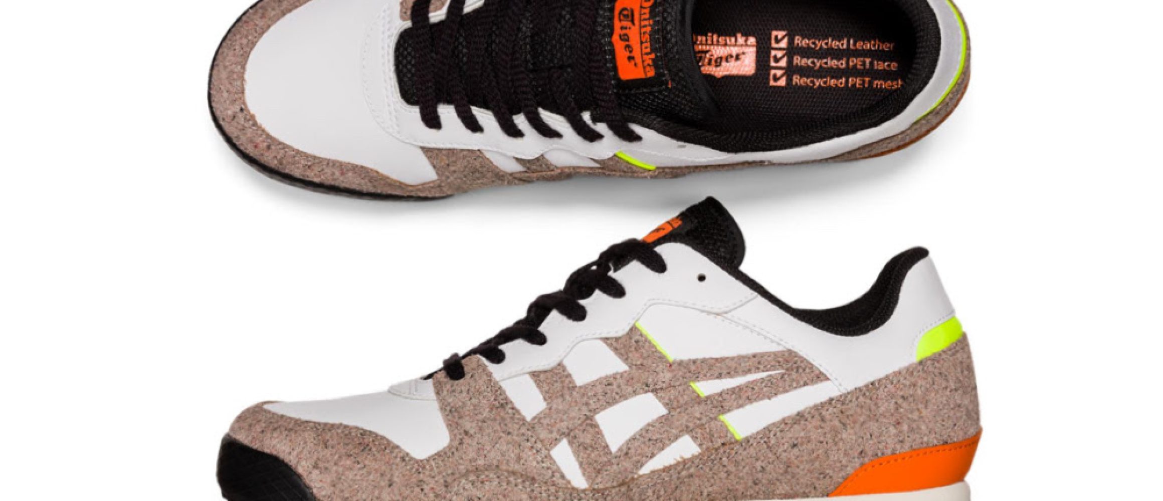 リサイクルレザーをまとって進化した、オニツカタイガーの新時代