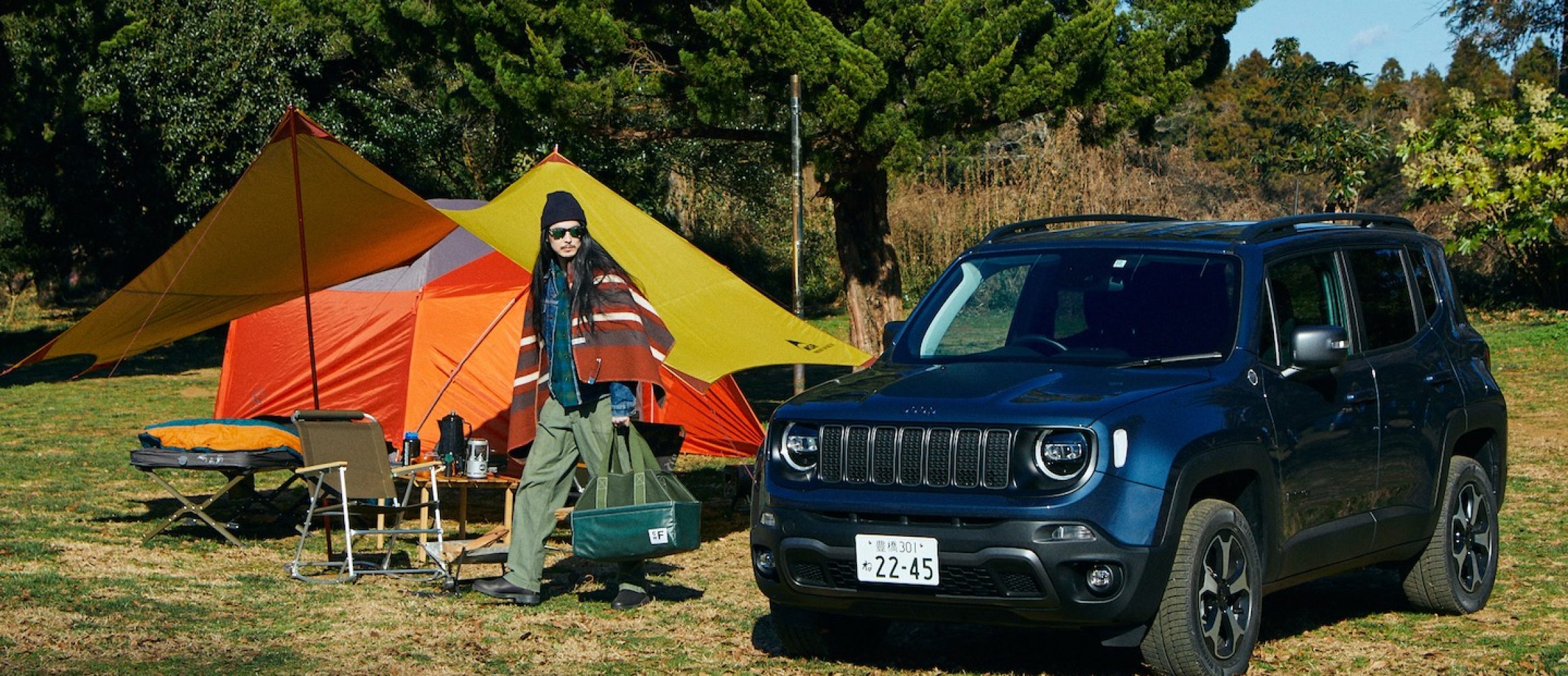 Jeep × GO OUTの人気企画2021。春キャンプに行きたくなる特大プレゼント山盛り！