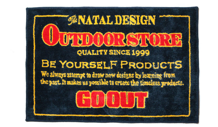 NATAL DESIGN × GO OUT WELCOME MAT