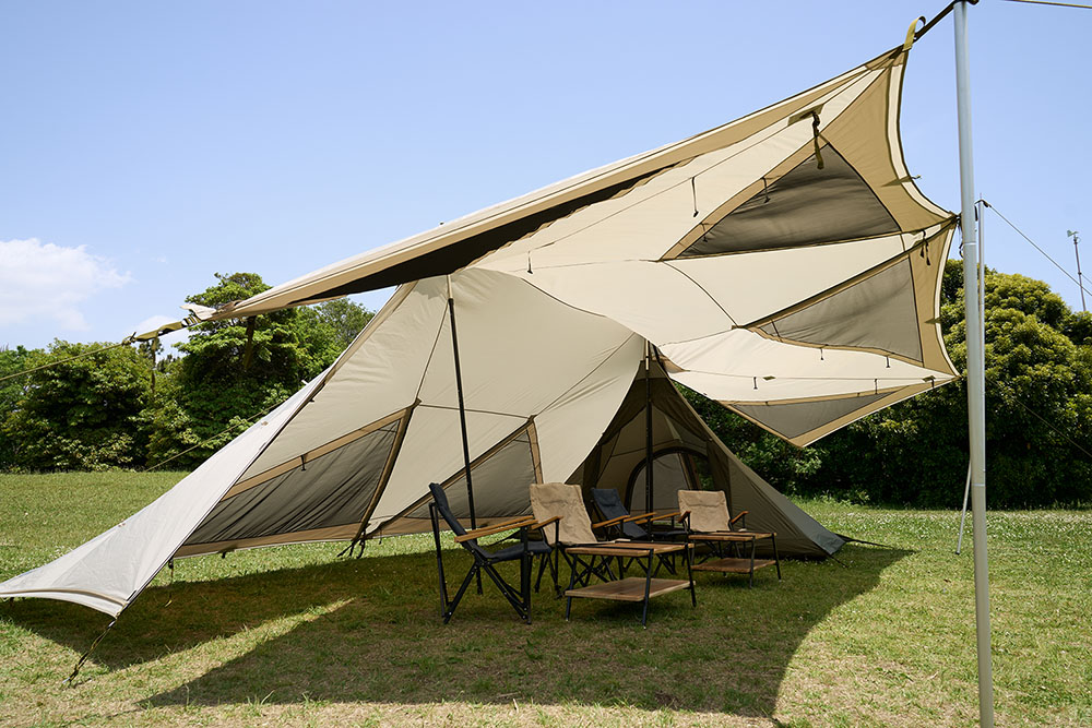 somabitoソマビトナショナルジオグラフィック　ハイドアウト　鎌倉天幕　シェルター　テント　キャンプ