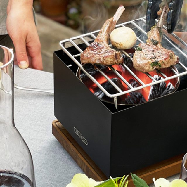 3通りの熱源に対応した、どこでも使える卓上グリルを発見！ | GO OUT WEB