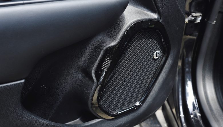 車載スピーカーは高音質なBeatsのオーディオが標準装備されている。