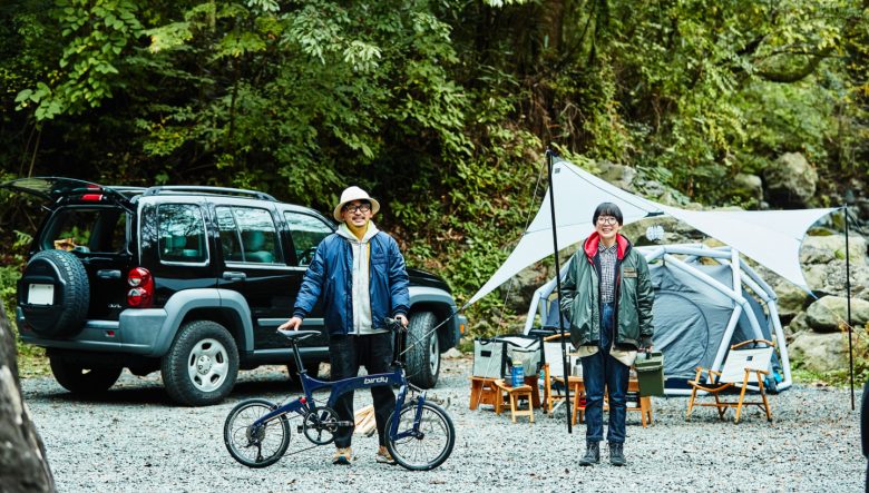 ナリフリ × アルファ インダストリーズの新作と自転車デイキャンプ。6WHEELS CAMPのすすめ。