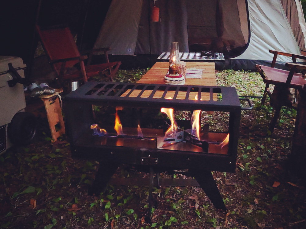 キャンプオーパーツのテント暖炉がリニューアル!! 設置がより簡単に。