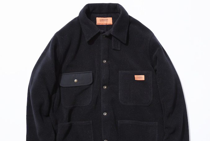 ⑫スタンダードフリースカバーオール アウトドア的ディテール満載の、ユニバーサルオーバーオール限定